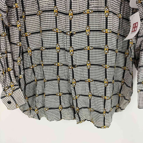 VALENTINO PARK 千鳥格子 総柄 L/S シャツ メンズ