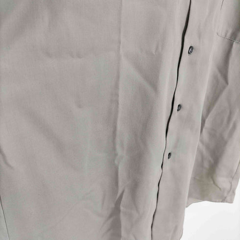 ジェフリービーン GEOFFREY BEENE SATEEN コットン ポリ L/S シャツ メンズ import:L