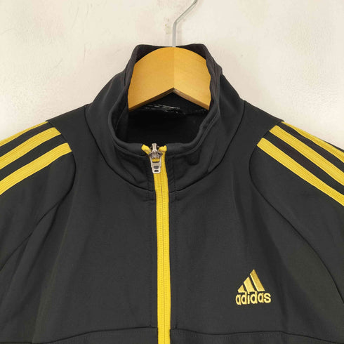 アディダス adidas ロゴ刺繍 サイドライン トラックジャケット メンズ JPN:S