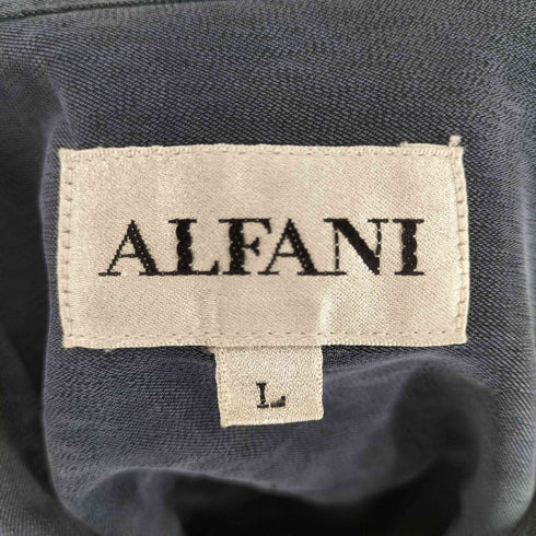 アルファニ ALFANI フェイクスウェード比翼シャツ メンズ JPN:L