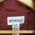 STUDIO I フェイクスウェードワイドジャケット レディース 24W