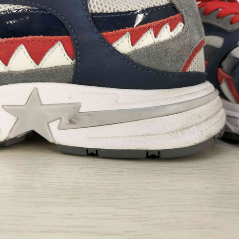 アベイシングエイプ A BATHING APE SHARK STA FRANCE シャークスタ フランス スニーカー メンズ JPN:27.5