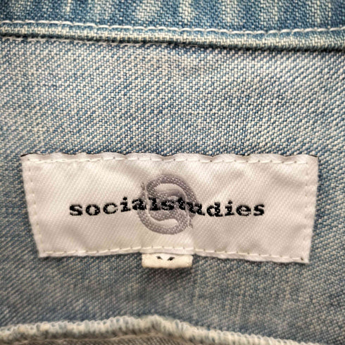 socialstudies ジップポケットデニムジャケット メンズ JPN:M