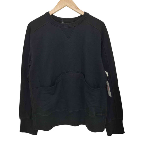 ニコラスデイリー NICHOLAS DALEY フロントデザイン クルーネック スウェット メンズ import:XS