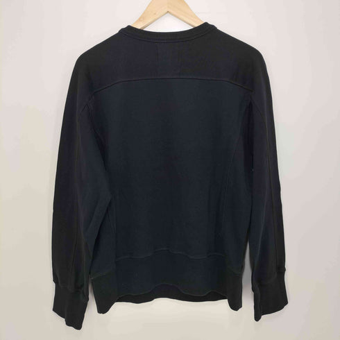 ニコラスデイリー NICHOLAS DALEY フロントデザイン クルーネック スウェット メンズ import:XS