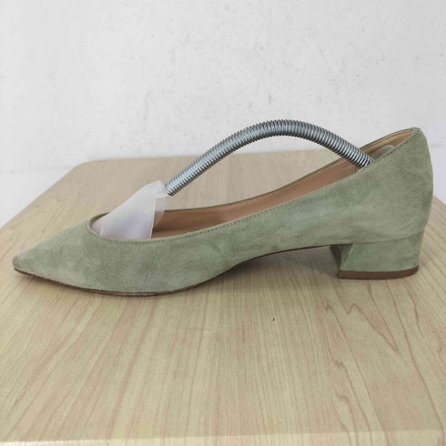 ファビオルスコーニ FABIO RUSCONI MADE IN ITALY ローヒールポインテッドパンプス レディース JPN:38