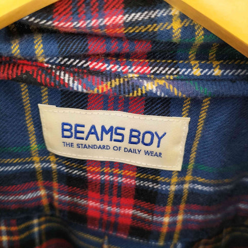 ビームスボーイ BEAMS BOY ネルタータンアスコットタイシャツ レディース