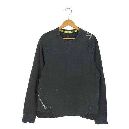 エーエイプバイアベイシングエイプ AAPE BY A BATHING APE ロゴプリント サイドポケット ロングスリーブTシャツ メンズ JPN:L