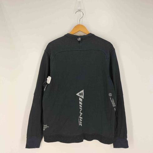エーエイプバイアベイシングエイプ AAPE BY A BATHING APE ロゴプリント サイドポケット ロングスリーブTシャツ メンズ JPN:L