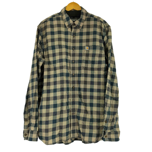 カーハート Carhartt RELAXED FIT ボタンダウンチェックシャツ メンズ JPN:L