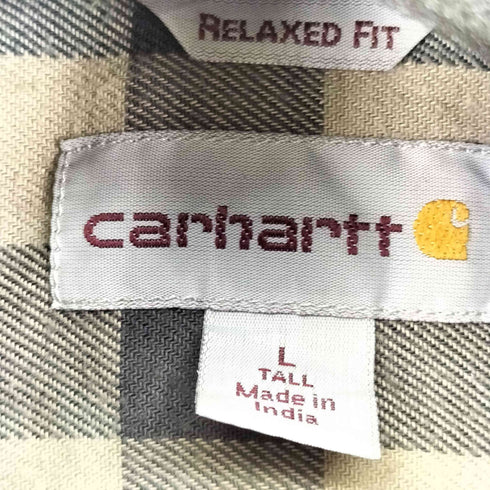 カーハート Carhartt RELAXED FIT ボタンダウンチェックシャツ メンズ JPN:L