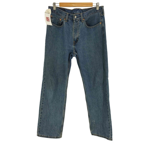 リーバイス Levis 550 RELAXED JEANS-MEDIUM STONE WASH ジップフライ 5ポケット デニム パンツ メンズ W:34 L:30