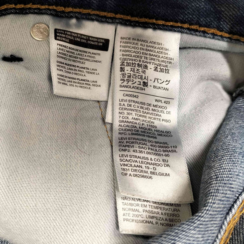 リーバイス Levis 550 RELAXED JEANS-MEDIUM STONE WASH ジップフライ 5ポケット デニム パンツ メンズ W:34 L:30