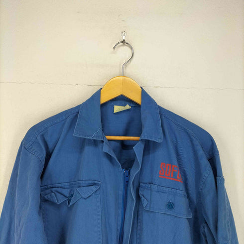 ロゴプリント つなぎ メンズ XL