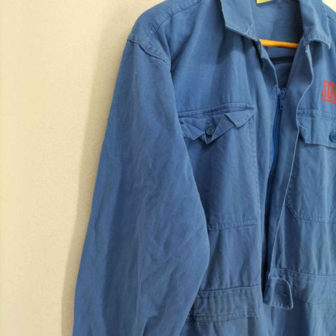ロゴプリント つなぎ メンズ XL
