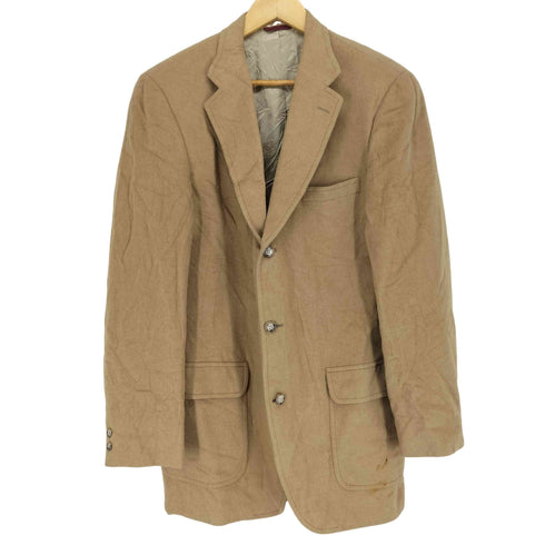 CAMEL HAIR MADE IN USA ウールテーラードジャケット メンズ