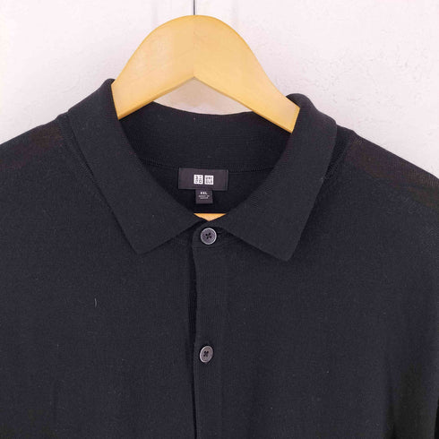 ユニクロ UNIQLO エクストラファインメリノシャツ メンズ JPN:XXL