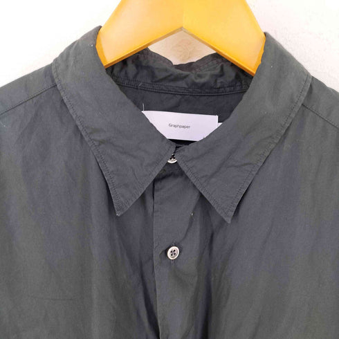 グラフペーパー Graphpaper 23SS Broad L/S Oversized Regular Collar Shirt メンズ JPN:0