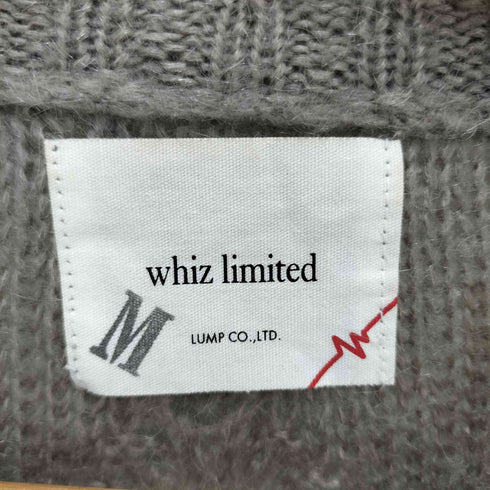 ウィズリミテッド WHIZ LIMITED モヘヤ混ケーブル編みニット メンズ JPN:M