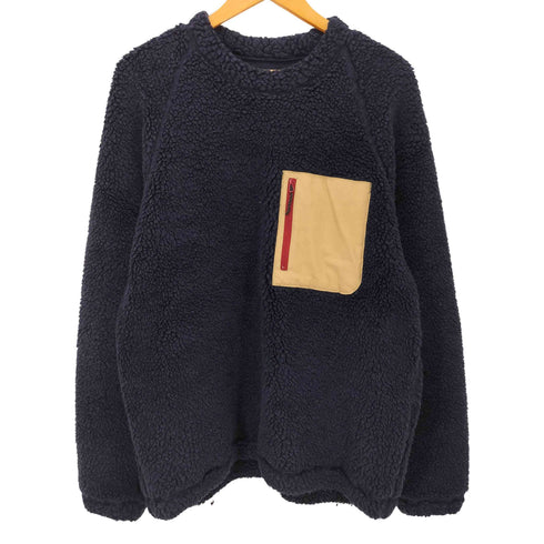 ブラウンバイツータックス BROWN by 2-tacs Mixed wool pile fleece メンズ JPN:L