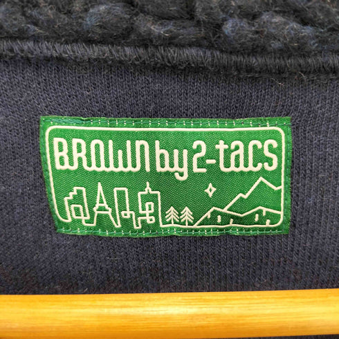 ブラウンバイツータックス BROWN by 2-tacs Mixed wool pile fleece メンズ JPN:L