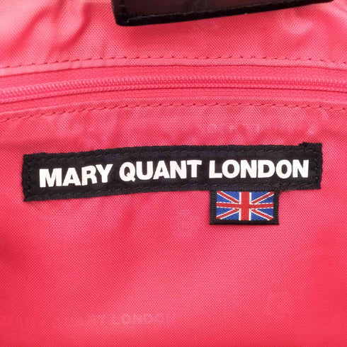 マリークワント MARY QUANT ロゴプリント総柄トートバッグ レディース