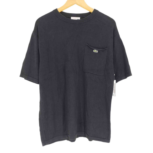 ラコステ LACOSTE コットンニットポケットTシャツ メンズ import:M