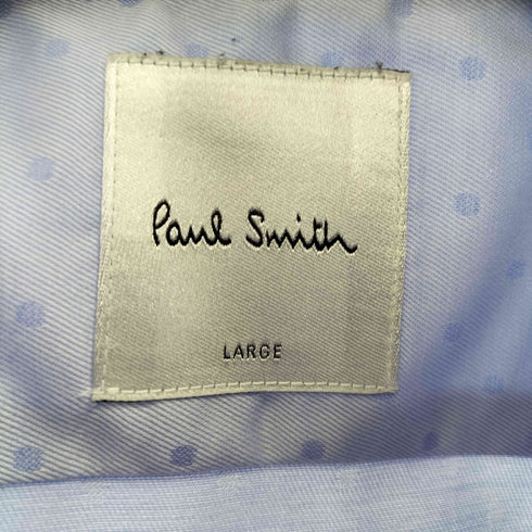 ポールスミス Paul Smith 裏地花柄 ドット ドレスシャツ メンズ L