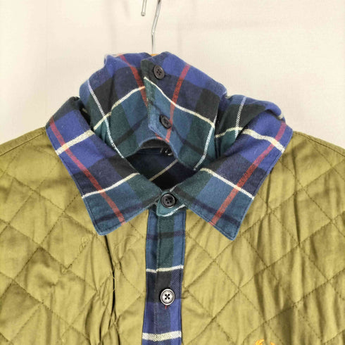 フレッドペリー FRED PERRY キルティングリバーシブルジャケット メンズ import:L
