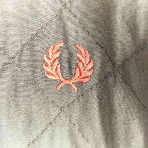 フレッドペリー FRED PERRY キルティングリバーシブルジャケット メンズ import:L