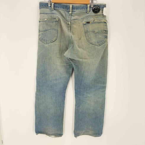 リー Lee 60-70s USA製 20刻印 TALONジップ テーパードデニムパンツ メンズ FR:36-38