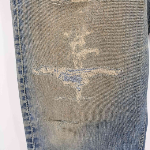 リー Lee 60-70s USA製 20刻印 TALONジップ テーパードデニムパンツ メンズ FR:36-38
