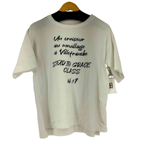 グレースコンチネンタル GRACE CONTINENTAL レタードオーバーTシャツ レディース JPN:36