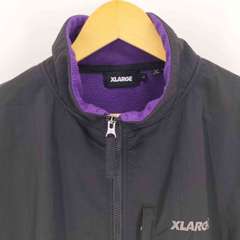 エクストララージ XLARGE 21AW PANELED FLEECE JACKET フリースジャケット メンズ import:L