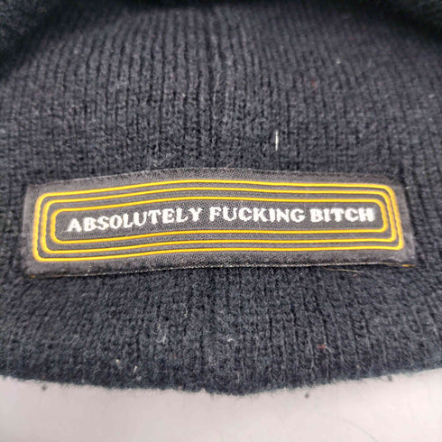 ABSOLUTELY FUCKING BITCH AFB Scorpion Beanie スコーピオン ニット ビーニー メンズ