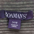 ROAMANS コーデュロイダブルポケットシャツ メンズ 34W