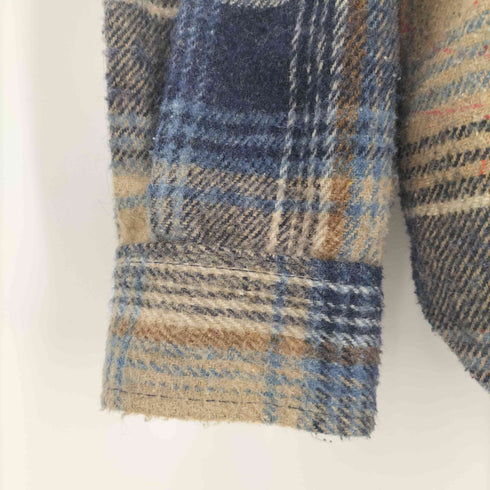 Michele Richards ウエスタンネルシャツ ペイント加工 メンズ JPN:XL