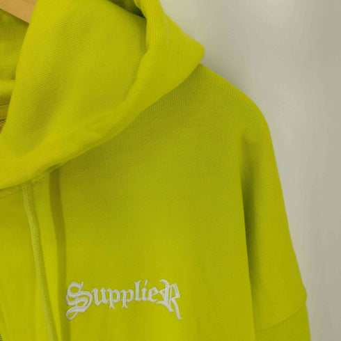 サプライヤー SUPPLIER CROSS ZIP HOODIE クロス ラインストーン ジップアップパーカー レディース import:XL