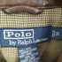 ポロバイラルフローレン Polo by RALPH LAUREN ポニー刺繍 裏地千鳥格子 レザースウィングトップジャケット メンズ import:S