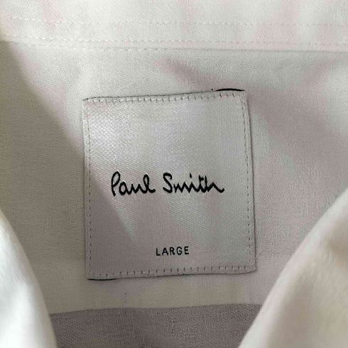 ポールスミス Paul Smith フローラルジャカード ドレスシャツ メンズ L