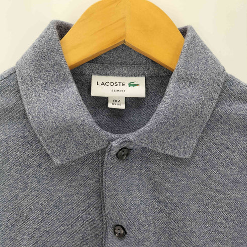 ラコステ LACOSTE 鹿の子長袖ポロシャツ メンズ JPN:2