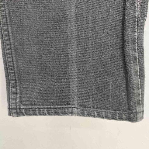 リーバイス Levis USA製 ボタン裏532刻印 505 先染めブラック テーパードデニムパンツ 40505-0259 メンズ 38inch