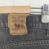 リーバイス Levis USA製 ボタン裏532刻印 505 先染めブラック テーパードデニムパンツ 40505-0259 メンズ 38inch