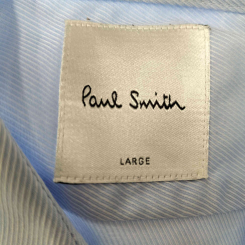 ポールスミス Paul Smith 袖マルチストライプ ドレスシャツ メンズ L