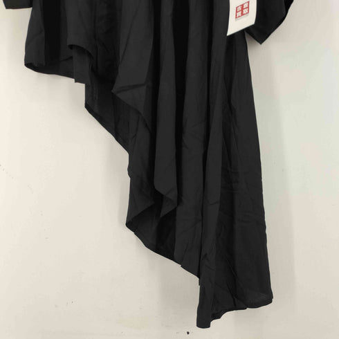 black malaika 変形カッティングワンピース レーヨン レディース