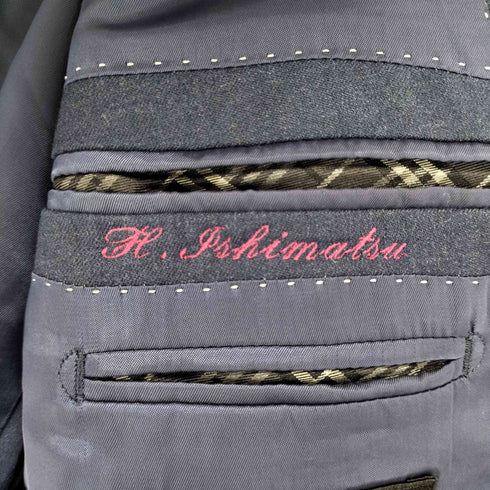 バーバリーブラックレーベル BURBERRY BLACK LABEL 2B テーラードジャケット メンズ 38L