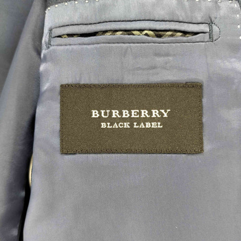 バーバリーブラックレーベル BURBERRY BLACK LABEL 2B テーラードジャケット メンズ 38L