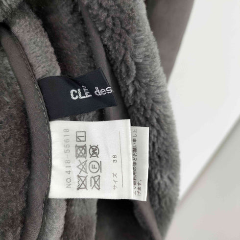 CLE DES ZONES フェイクムートンコート レディース JPN:38