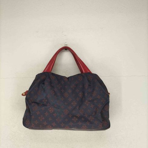 ラシット russet 2way レザーナイロン モノグラムバッグ レディース