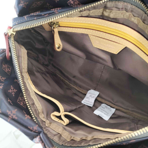ラシット russet 2way レザーナイロン モノグラムバッグ レディース